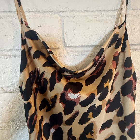 Leopard Print Slip Dress – Fashion Nova – Size M - Picture 3 of 8